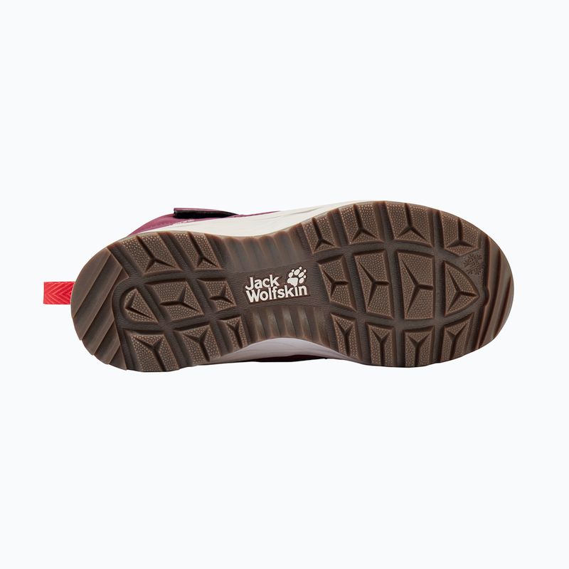 Buty dziecięce Jack Wolfskin Polar Bear-G Texapore High Vc raisin 8