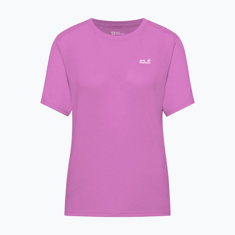 Koszulka trekkingowa damska Jack Wolfskin Vonnan foxglove 5