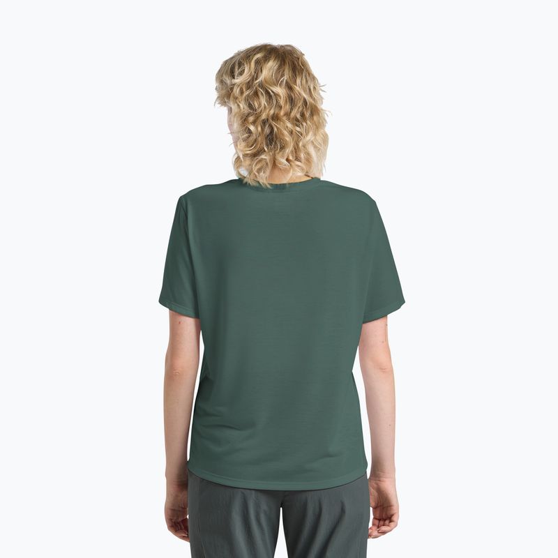 Koszulka trekkingowa damska Jack Wolfskin Vonnan sago palm 3