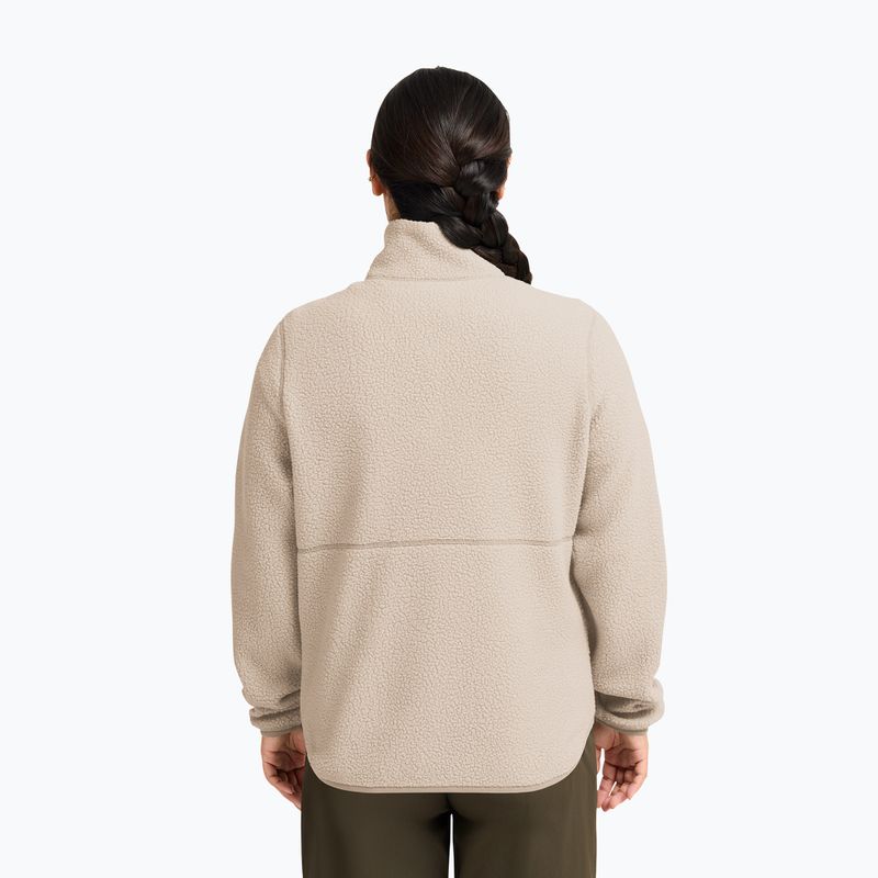 Bluza polarowa damska Jack Wolfskin Lite Curl Full Zip oyster 3