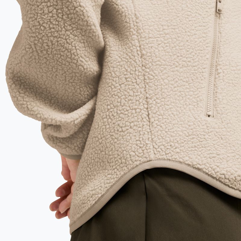 Bluza polarowa damska Jack Wolfskin Lite Curl Full Zip oyster 5