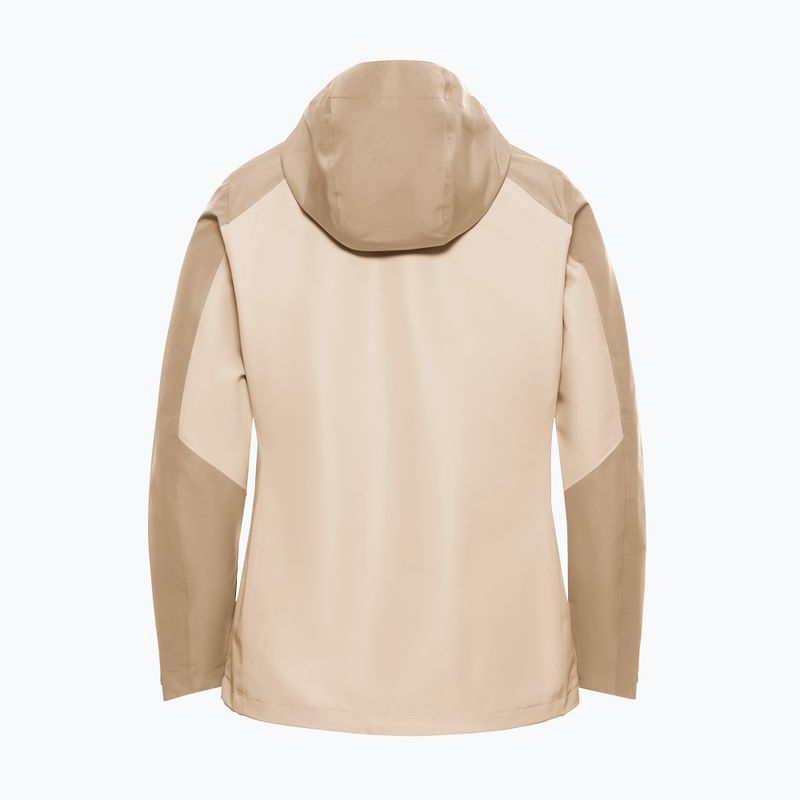 Kurtka przeciwdeszczowa damska Jack Wolfskin Wildbound 2L oyster 9