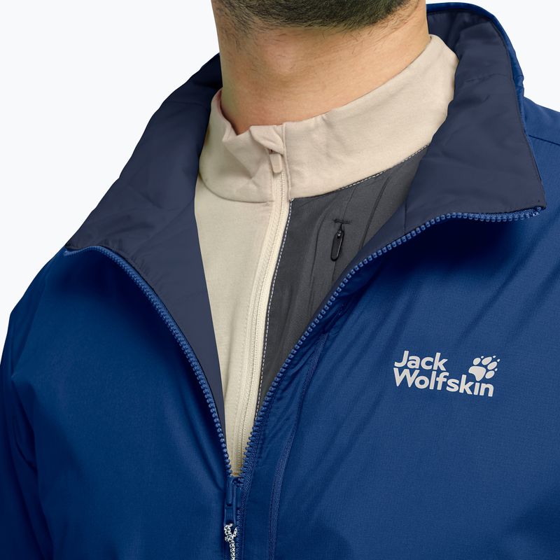Kurtka ocieplana męska Jack Wolfskin Trail Light Ins 2IN1 blue orchid 4