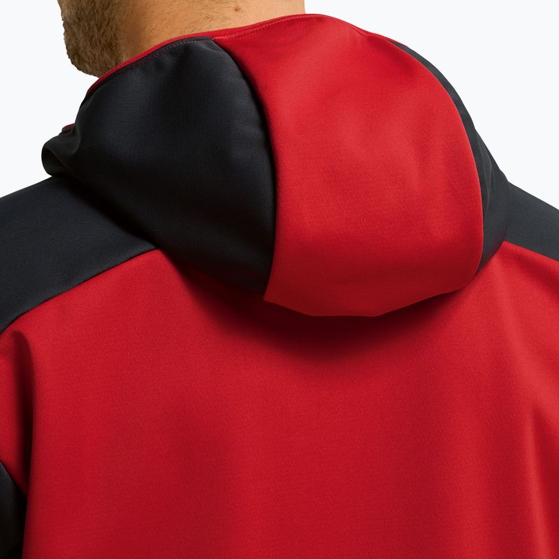 Kurtka softshell męska Jack Wolfskin Skyvail siren red 5
