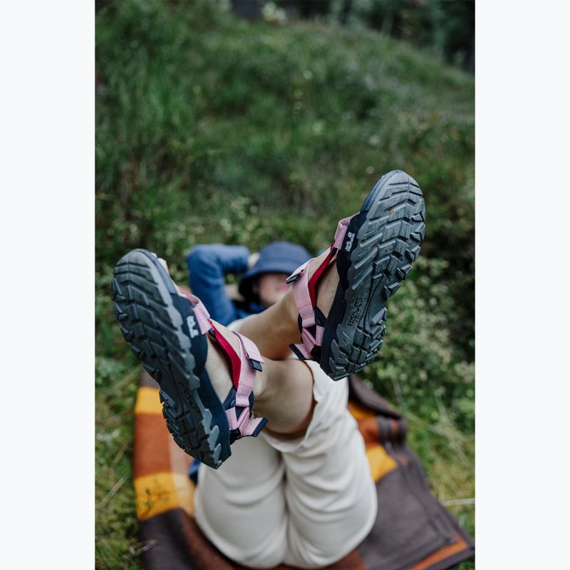 Sandały damskie Jack Wolfskin Ridge begonia 19