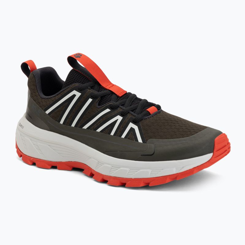 Buty turystyczne męskie Jack Wolfskin Wild Hike Low obsidian moss