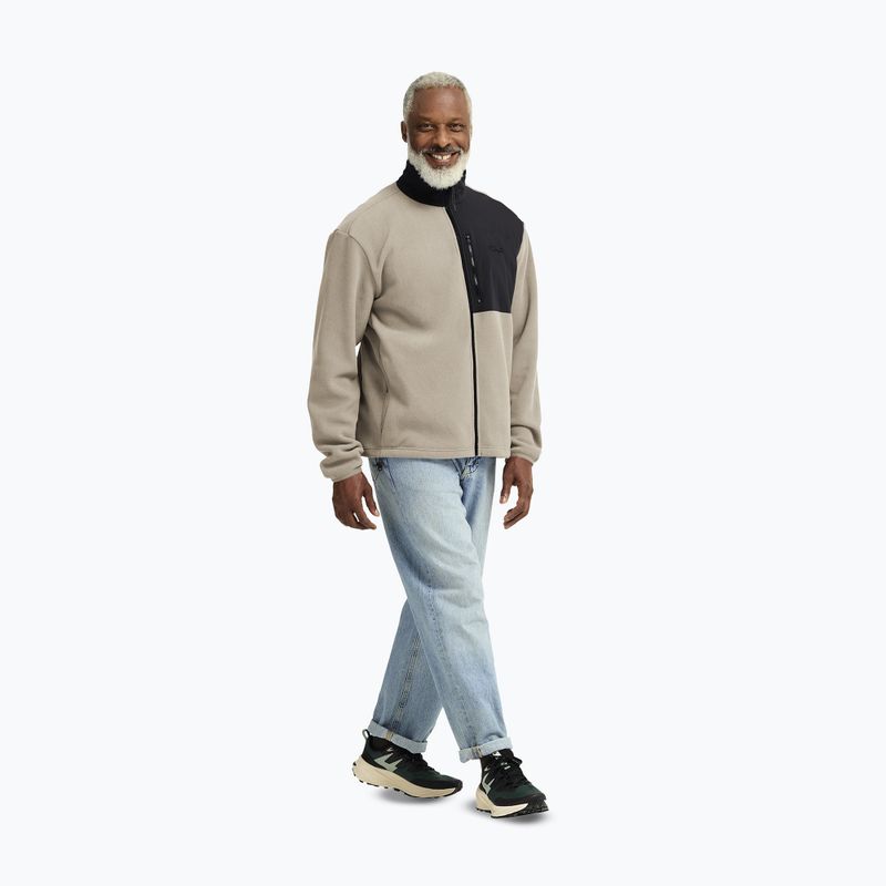 Bluza polarowa męska Jack Wolfskin Sumetro Full Zip oyster 2