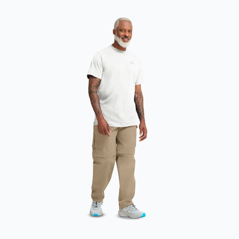 Koszulka męska Jack Wolfskin Essential stark white 2