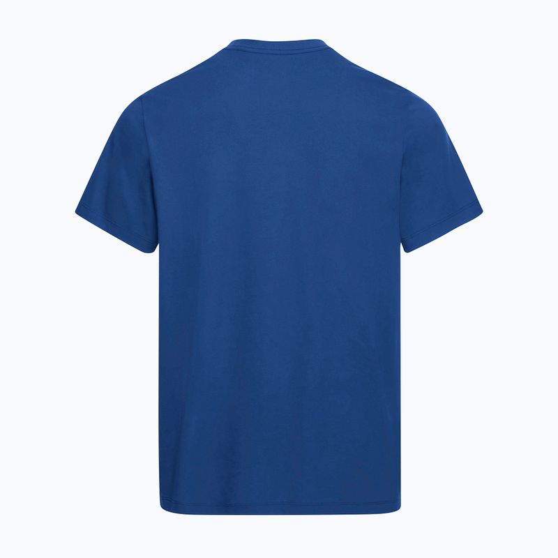 Koszulka męska Jack Wolfskin Essential blue orchid 6
