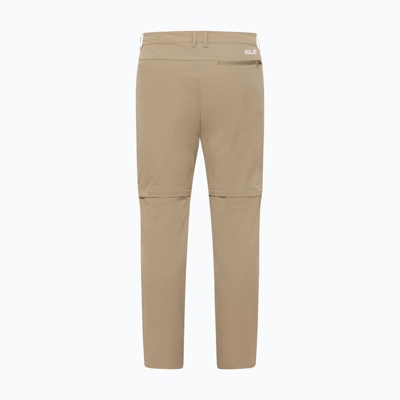 Spodnie trekkingowe męskie Jack Wolfskin Pico Trail Zip Off hazel wood 9