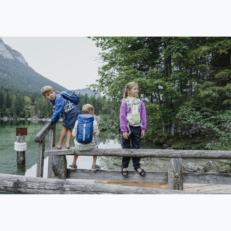 Plecak turystyczny dziecięcy Jack Wolfskin Explorer 15 l blue orchid 18