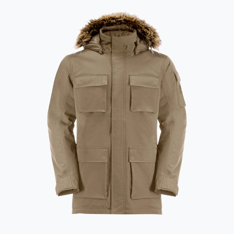 Kurtka zimowa męska Jack Wolfskin Glacier Canyon Parka cookie 7