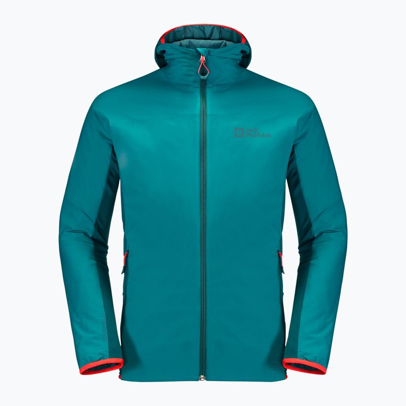 Kurtka męska Jack Wolfskin Alpspitze Ins Hoody bay blue 4