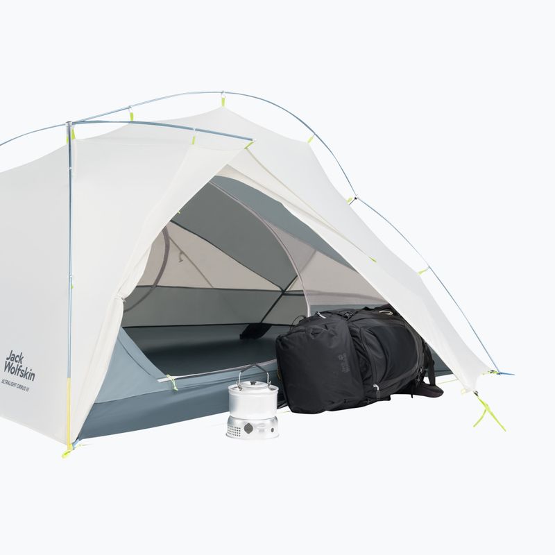 Namiot trekkingowy 3-osobowy Jack Wolfskin Stratos Lite III silver cloud 2