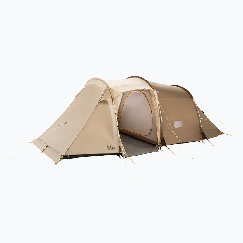 Namiot kempingowy 6-osobowy Jack Wolfskin Great Divide RT white pepper