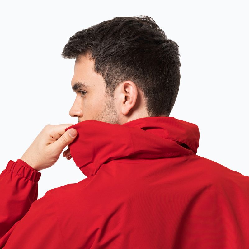 Kurtka przeciwdeszczowa męska Jack Wolfskin Stormy Point 2L strong red 4