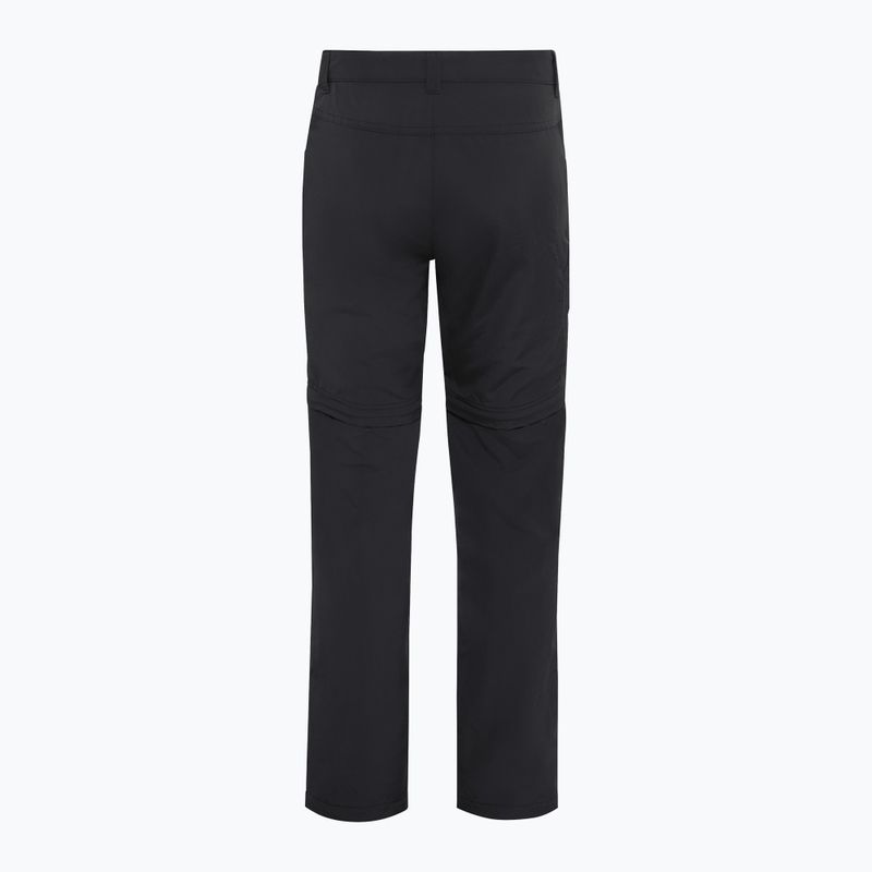 Spodnie trekkingowe dziecięce Jack Wolfskin Safari Zip Off black 9