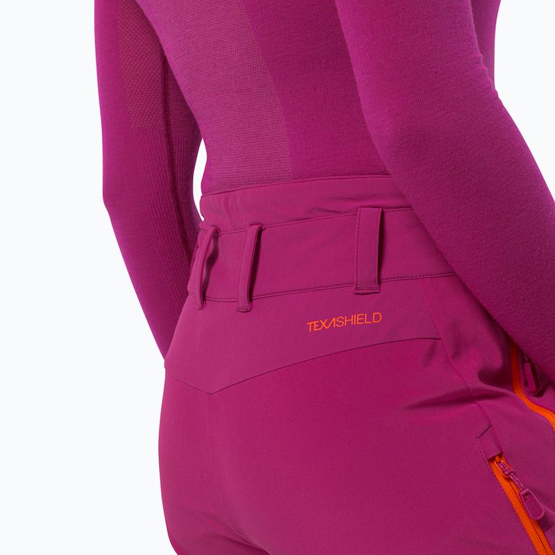 Spodnie softshell damskie Jack Wolfskin Alpspitze Tour new magenta 5