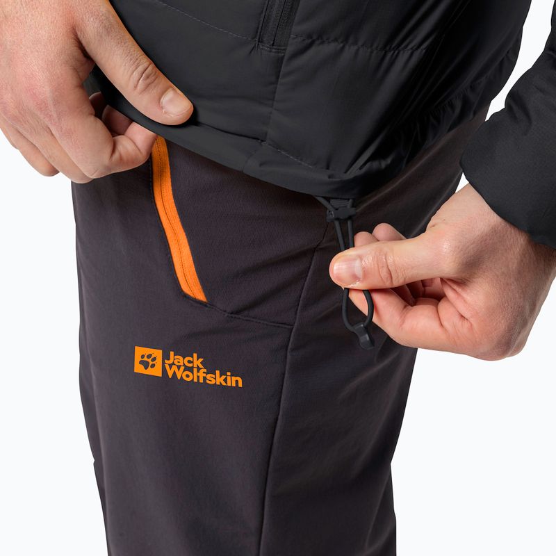 Kurtka puchowa męska Jack Wolfskin Ather Down Hoody black 4
