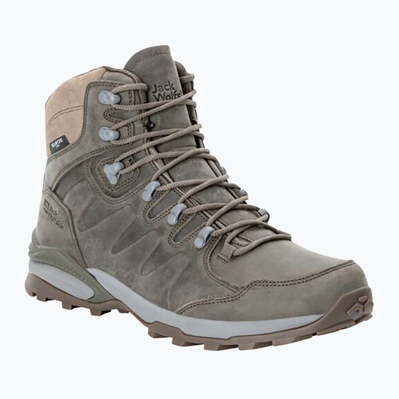 Buty trekkingowe męskie Jack Wolfskin Refugio Prime Texapore Mid cold coffe 8