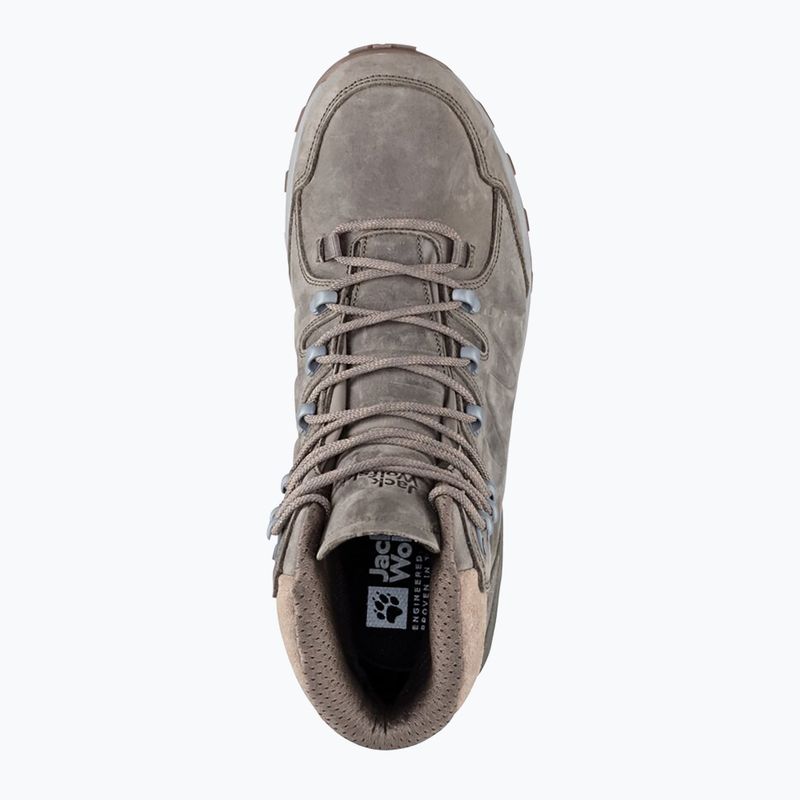 Buty trekkingowe męskie Jack Wolfskin Refugio Prime Texapore Mid cold coffe 12