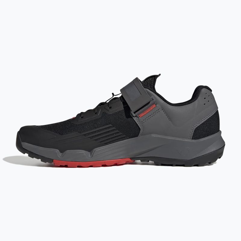 Buty rowerowe MTB męskie adidas FIVE TEN Trailcross Clip In 2024 core black/grey three/red 4
