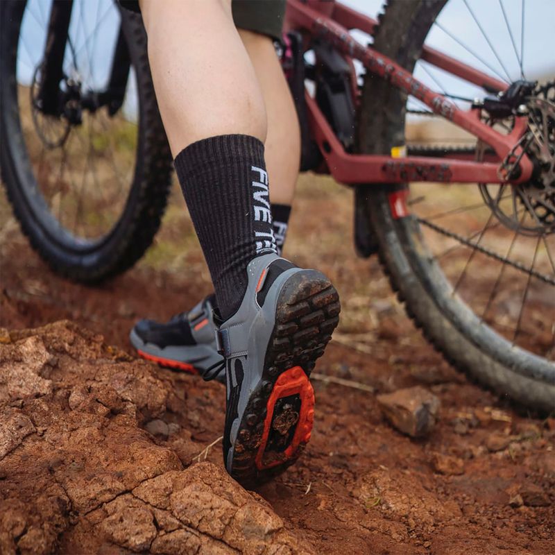 Buty rowerowe MTB damskie adidas FIVE TEN Trailcross Clip In core black/grey three/red 4