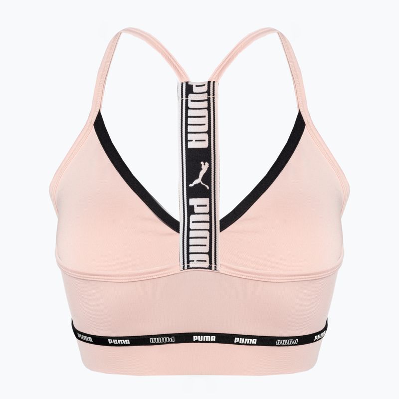 Biustonosz treningowy PUMA Low Impact Strong Strappy rose dust 2