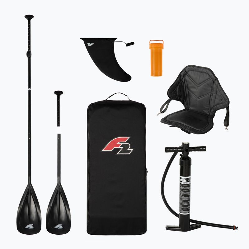 Zestaw deska SUP pompowana F2 Sector Combo 10'5'' red/orange 8
