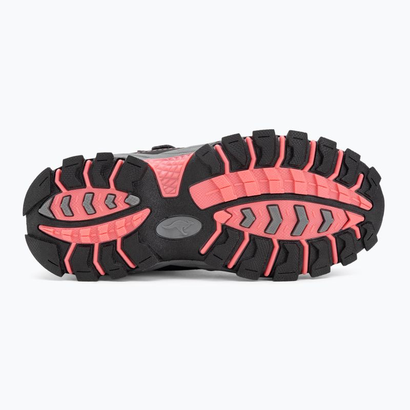 Śniegowce dziecięce KangaROOS K-Robi KTX jet black/daisy pink 4