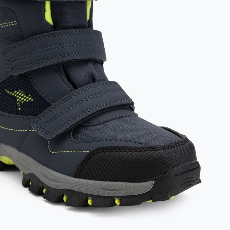 Śniegowce dziecięce KangaROOS K-Robi KTX dark navy/lime 7