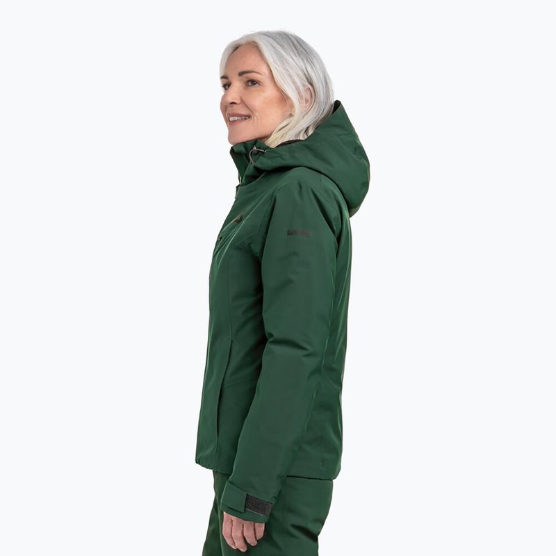 Kurtka narciarska damska Schöffel Nollen dark jade 3