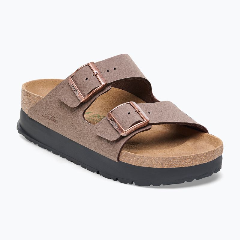 Klapki BIRKENSTOCK x Papillio Arizona Flex Platform Birko-Flor Narrow mocca 8