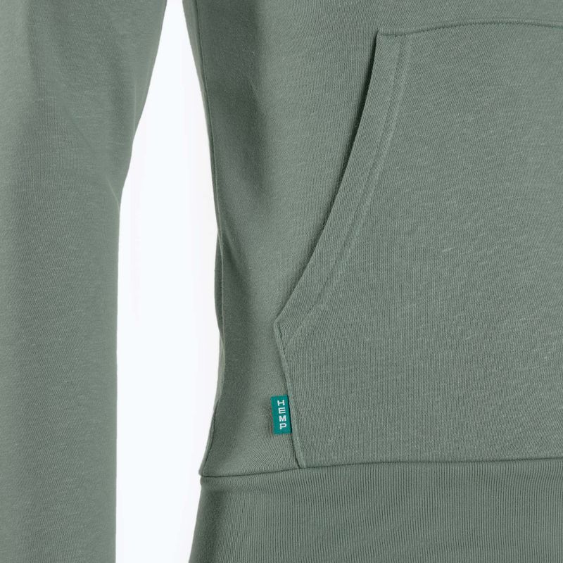 Bluza męska adidas Essentials + Made With Hemp silver green 3