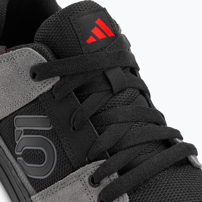 Buty rowerowe platformy męskie adidas FIVE TEN Freerider grey five/core black/grey four HP9936 8