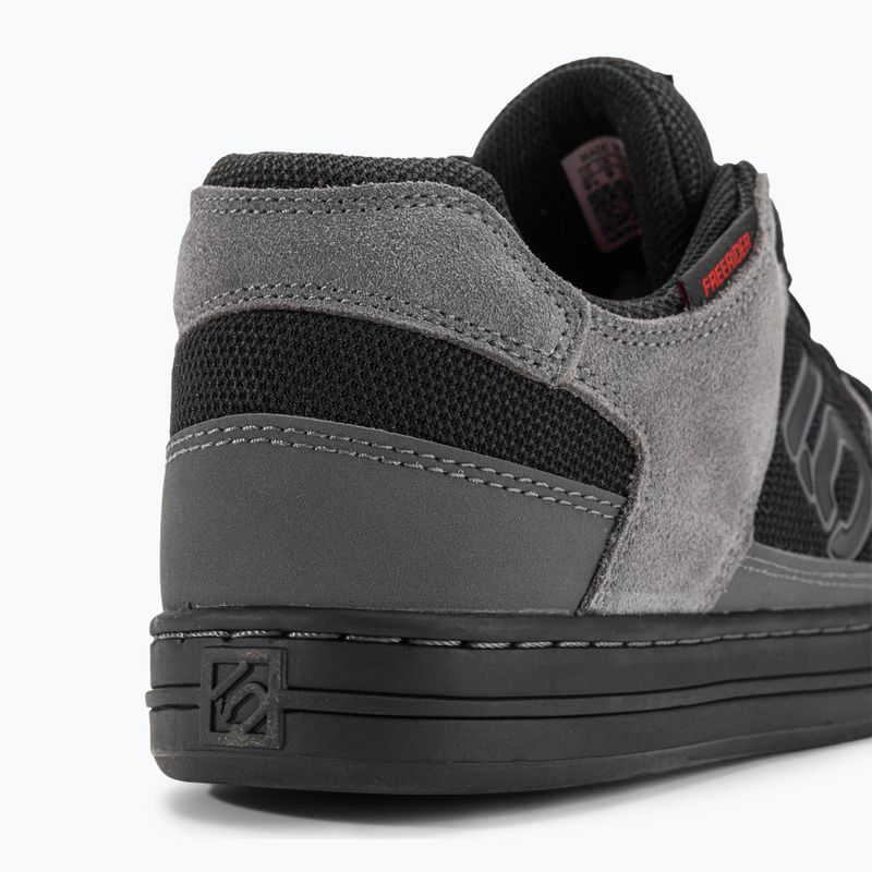 Buty rowerowe platformy męskie adidas FIVE TEN Freerider grey five/core black/grey four HP9936 9