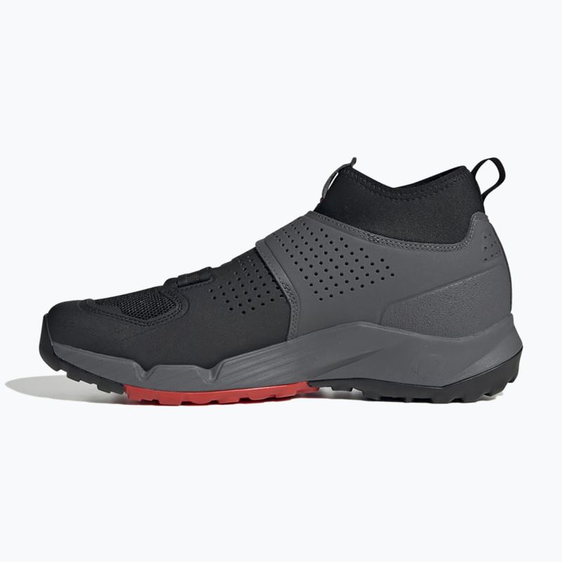 Buty rowerowe MTB męskie adidas FIVE TEN Trailcross Pro Clip-In grey five/core black/red 9