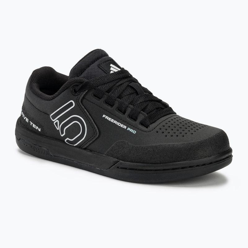 Buty rowerowe platformy damskie adidas FIVE TEN Freerider Pro core black/crystal white/acid mint