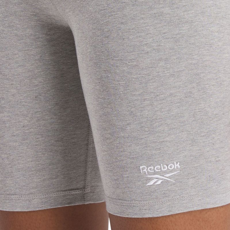 Spodenki damskie Reebok Identity Fitted medium grey heather 5