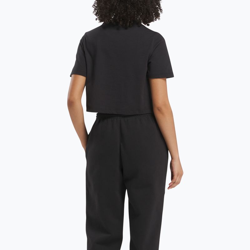Koszulka damska Reebok Identity Big Logo Crop Tee black 3