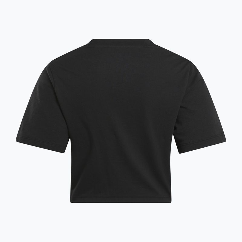 Koszulka damska Reebok Identity Big Logo Crop Tee black 5