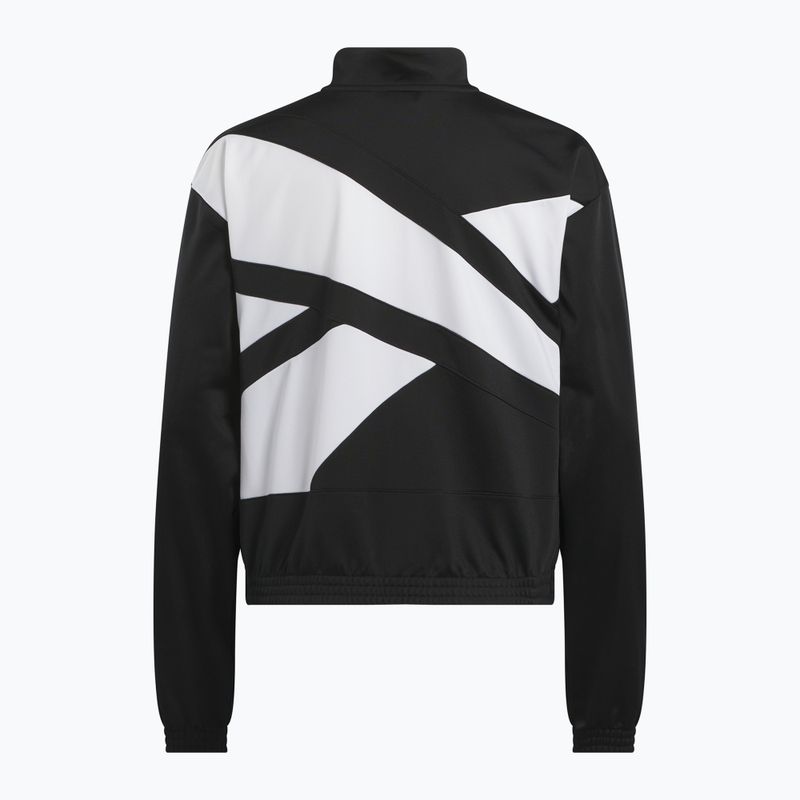 Kurtka treningowa damska Reebok Identity Back Vector Tricot Track black 6
