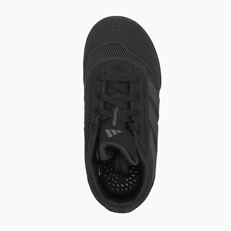 Buty piłkarskie dziecięce adidas Predator Club Sala IN core black/carbon 10