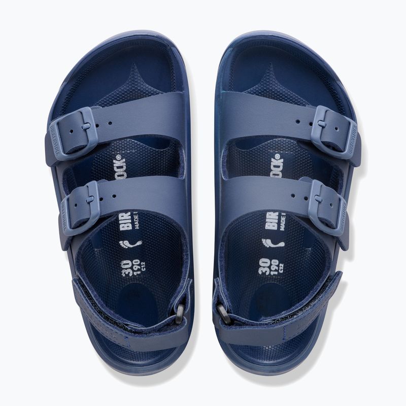 Sandały dziecięce BIRKENSTOCK Mogami HL Birko-Flor Narrow navy 10