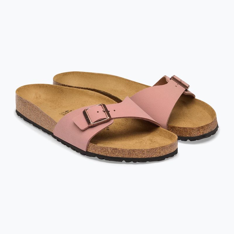 Klapki damskie BIRKENSTOCK Madrid Birkibuc Narrow pink clay 10