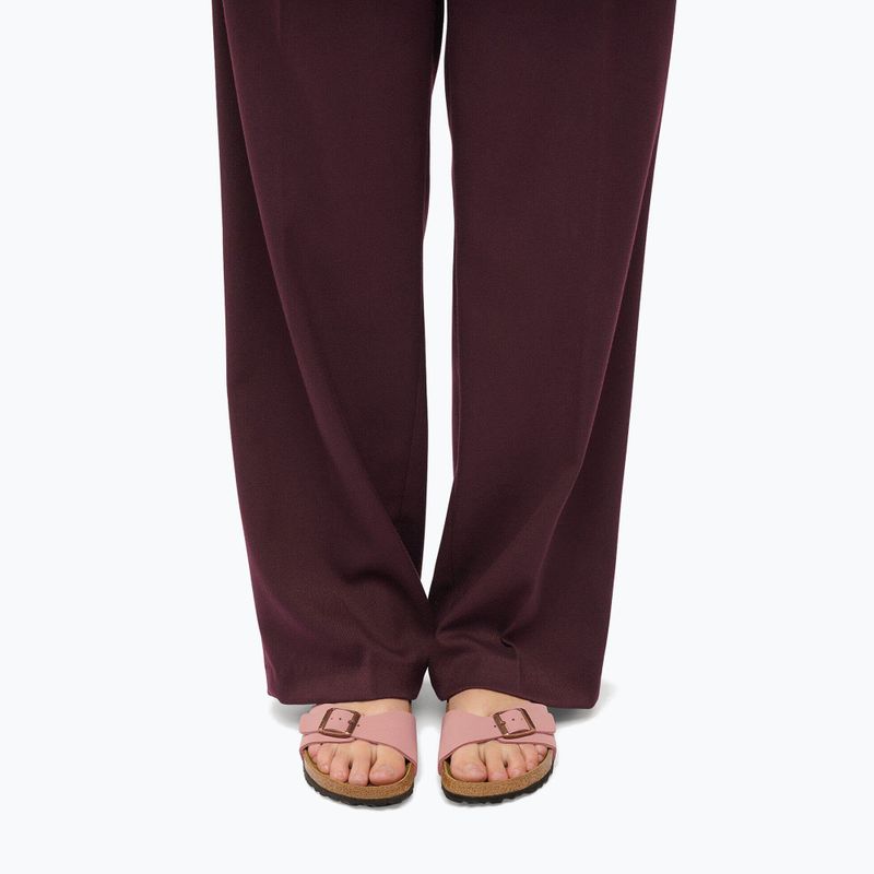 Klapki damskie BIRKENSTOCK Madrid Birkibuc Narrow pink clay 14