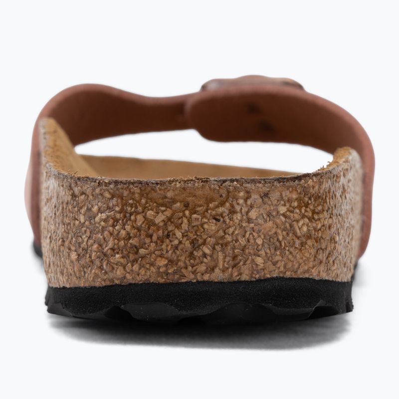 Klapki damskie BIRKENSTOCK Madrid Birkibuc Narrow pink clay 6