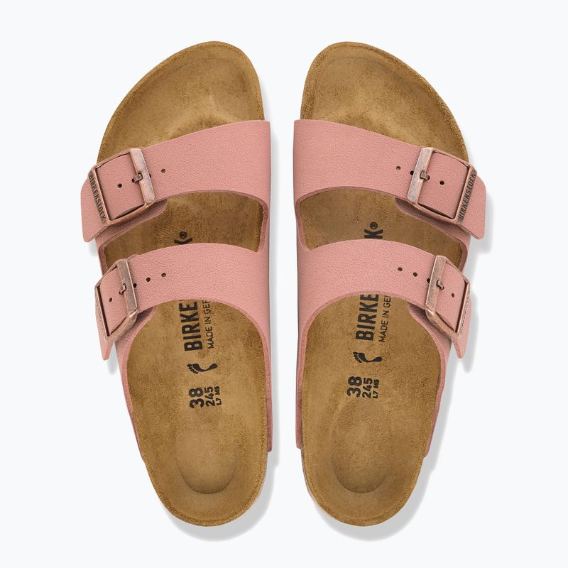 Klapki BIRKENSTOCK Arizona Birkibuc pink clay 10