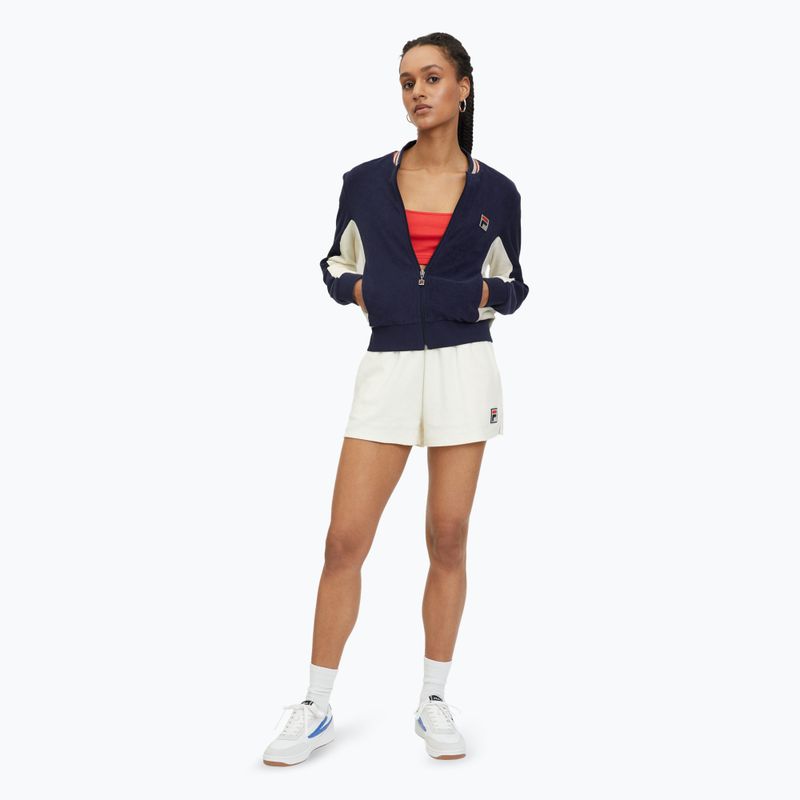 Bluza damska FILA Settanta black iris/antique white 2