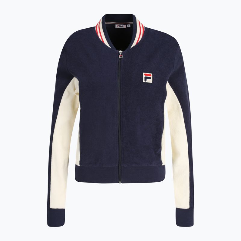 Bluza damska FILA Settanta black iris/antique white 5